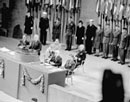 25 June 1945 - San Francisco Conference: Harry S. Truman, President of the United States of America, addressing the Conference.