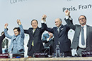 Closing Ceremony of COP21, Paris, France.