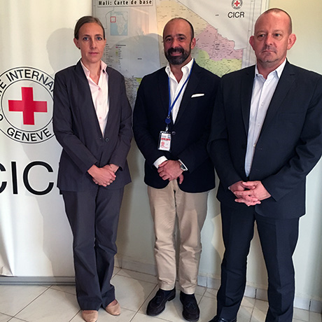 Mr. Serpa Soares meets with the ICRC Delegation in Mali
