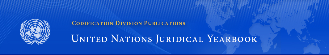 Publications: United Nations Juridical Yearbook