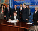 27 September 2007. Signing of the Convention on the Rights of Persons with Disabilities, United Nations Headquarters, New York.