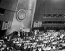 11 October 1978, Thirty-Third Session of the General Assembly, United Nations Headquarters, New York: Secretary-General Kurt Waldheim presenting awards for distinguished service against apartheid.