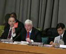 16 January 2007, Seventh Summit on the Safety and Security of United Nations Staff and Associated Personnel, organized by the United Nations Staff Council Standing Committee on the Security and Independence of the International Civil Service, United Nations Headquarters, New York: Mr. David Veness, Under-Secretary-General for Safety and Security, addressing the summit.