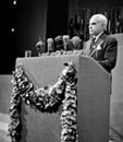 30 April 1945 - San Francisco Conference, Fifth Plenary Session: E.R. Stettinius Jr., Chairman of the delegation of the United States of America, addressing the Conference.