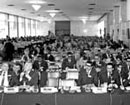 23 April 1968, The International Conference on Human Rights, New Majlis Building, Teheran: general view of delegates attending the plenary meeting of the Conference held on 23 April.
