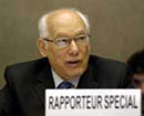 20 March 2007, Fourth Session of the Human Rights Council, Palais des Nations, Geneva: Mr. Rodolfo Stavenhagen, Special Rapporteur on the situation of human rights and fundamental freedoms of indigenous people.