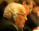 12 December 2007, Sixth Special session of the Human Rights Council, Palais des Nations, Geneva: Mr. Rodolpho Stavenhagen, Special Rapporteur on the situation of human rights and fundamental freedoms of indigenous people, addressing the Council.