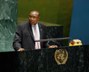 15 October 2007, Sixty-second session of the General Assembly, United Nations Headquarters, New York: Mr. Joseph Nsengimana, Permanent Representative of the Republic of Rwanda to the United Nations, addressing the General Assembly reviewing the report of the International Criminal Tribunal for Rwanda. 