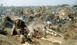 25 July 1994, Rwandan refugee camps
