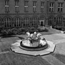 1 May 1961 - International Court of Justice, Peace Palace, The Hague, Netherlands: section of the courtyard surrounding the Peace Palace. (Photo credit: UN Photo)
