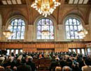 12 April 2006 - Sixtieth anniversary of the International Court of Justice, Peace Palace, The Hague, the Netherlands: wide view of the solemn sitting. (Photo credit: UN Photo)
