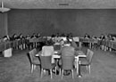 14 May 1947, Third meeting of the Committee on the Progressive Development of International Law and its Codification, Lake Success, New York: General view of the meeting chaired by Sir Dalip Singh (India). 