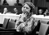 Statement by Mrs. Eleanor Roosevelt, Representative of the United States and Chairperson of the Commission on Human Rights, 17 June 1948: Mrs. Roosevelt explains the difference between the Universal Declaration of Human Rights and the Covenant, the impact of public opinion on the Declaration and how the Declaration will benefit the ordinary person.