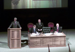 12 December 2000 - Opening of the high level signing conference of the United Nations Convention against Transnational Organized Crime, Palermo, Italy. Left to right: Secretary-General Kofi Annan (opening the conference); Mr. Piero Fassino, Minister of Justice of Italy; and Mr. Pino Arlacchi, Executive Director of the United Nations Office for Drug Control and Crime Prevention in Vienna. (Photo Credit: UN Photo/Eskinder Debebe)
