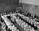 7 May 1973, Twenty-fifth Session of the International Law Commission, Palais des Nations, Geneva: general view of the Commission in session.