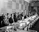 7 May 1973, Twenty-fifth Session of the International Law Commission, Palais des Nations, Geneva: partial view of the Commission in session.