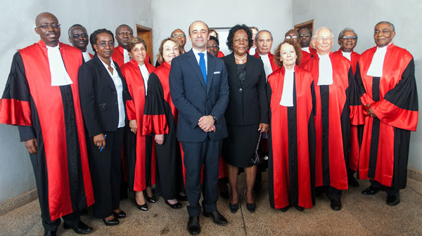 The Legal Counsel with the Judges of the RSCSL