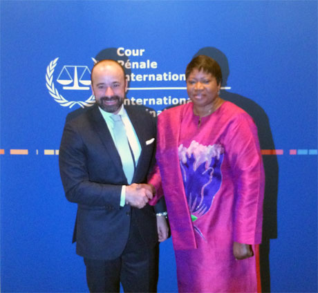 Mr. Serpa Soares and ICC Prosecutor, Fatou Bensouda