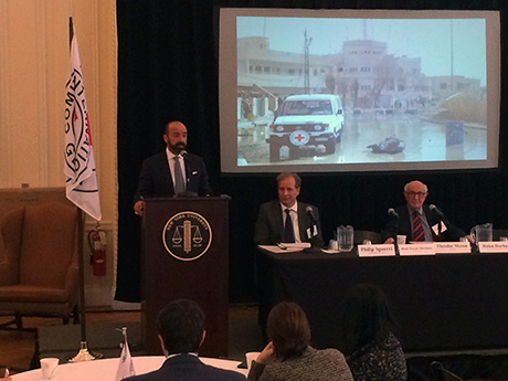 Mr. Miguel de Serpa Soares, delivered a speech at the 34th Annual Seminar on International Humanitarian Law for Diplomats Accredited to the United Nations