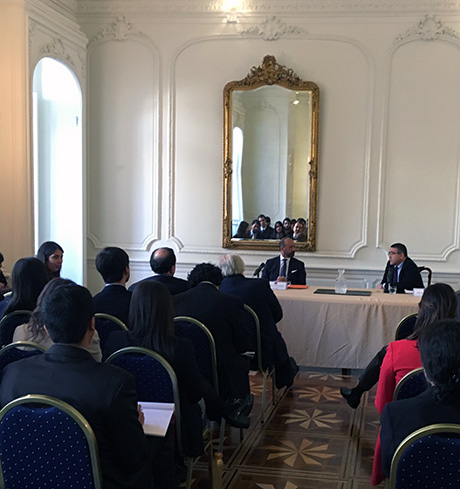 The Legal Counsel, Mr. Miguel de Serpa Soares, delivered the keynote speech at the opening of the 2017 United Nations Regional Course in International Law for Latin America and the Caribbean