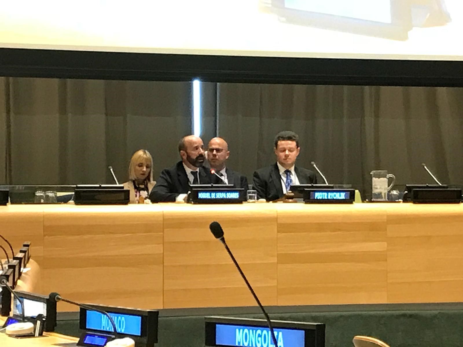 Mr. Miguel de Serpa Soares, Under-Secretary-General for Legal Affairs at the International Law Week and 29th Informal Meeting of Legal Advisers